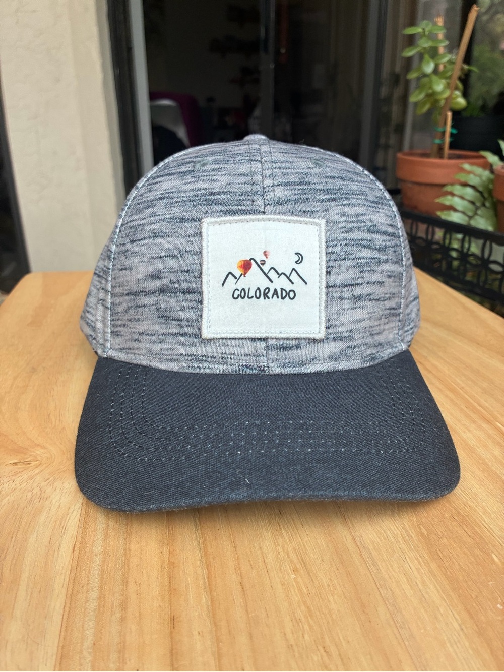 Colorado Kids Trucker Hat - Grey Front with Black Brim